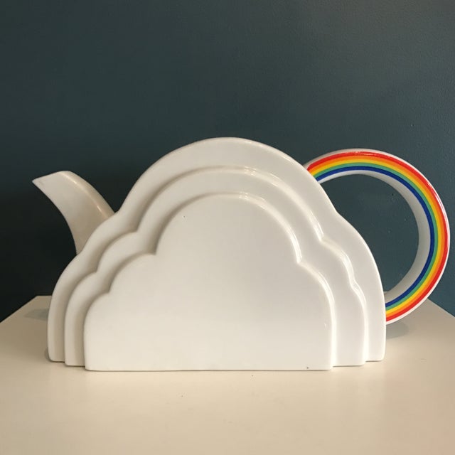 Vintage Japanese Cloud & Rainbow Teapot Chairish