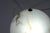 Alabaster 1950s French Art Deco White Alabaster Pendant Light With Dark Veining For Sale - Image 8 of 16