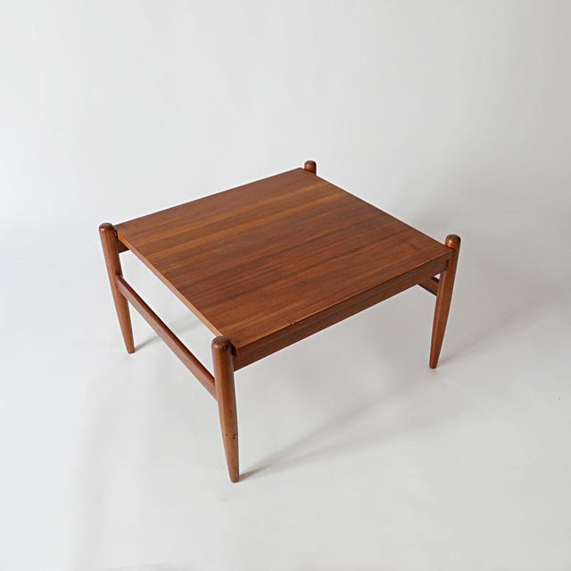 Vintage Scandinavian Coffee Table in Teak, 1970s For Sale - Image 3 of 6