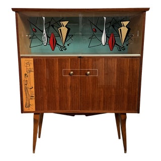 Vintage Italian Display Cabinet, 1960s For Sale