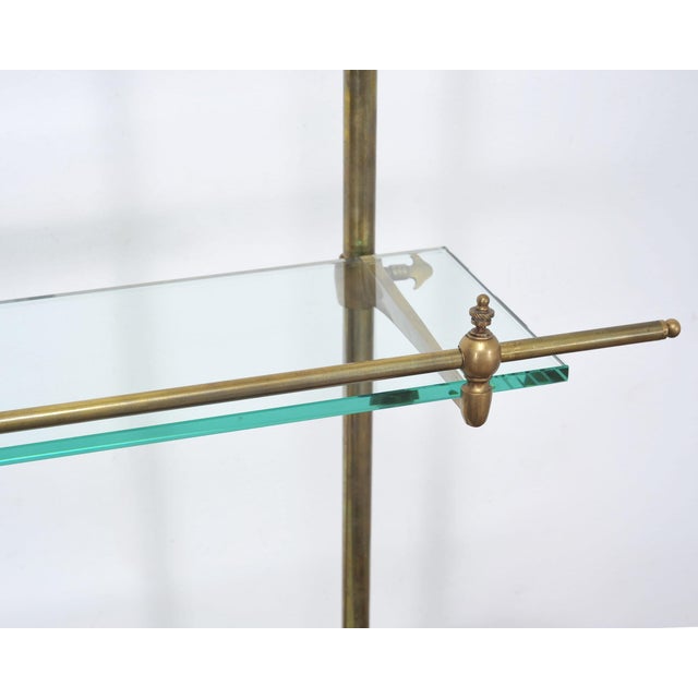 French Bronze Marble Patisserie Pastry Shelf Display Stand For Sale - Image 16 of 18