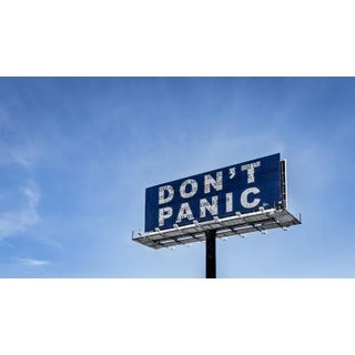 Don't Panic by J S Cela Print, 30" x 53" For Sale