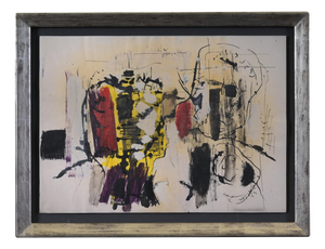 Heinrich Siepmann, Abstract Composition, 1965, Artwork on Paper