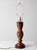 Wood Vintage Floral Carved Table Lamp For Sale - Image 7 of 11