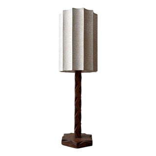 Vintage Sculptural Table Lamp, 1960s For Sale