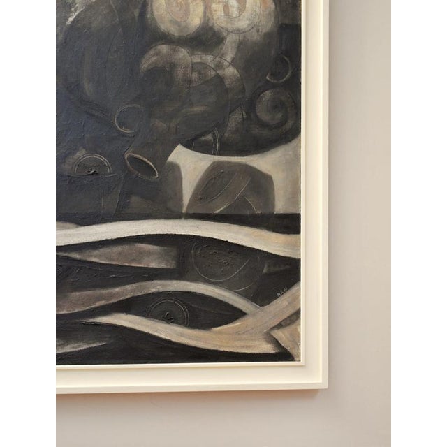 Norman Adams RA, The Flood, Oil on Canvas, 1961 For Sale - Image 10 of 16