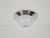 Art Deco Chrome Art Glass Ceiling Lamp, Italy, 1960 For Sale - Image 4 of 7