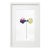 Framed Organic Modern Original Flower Oil Painting For Sale
