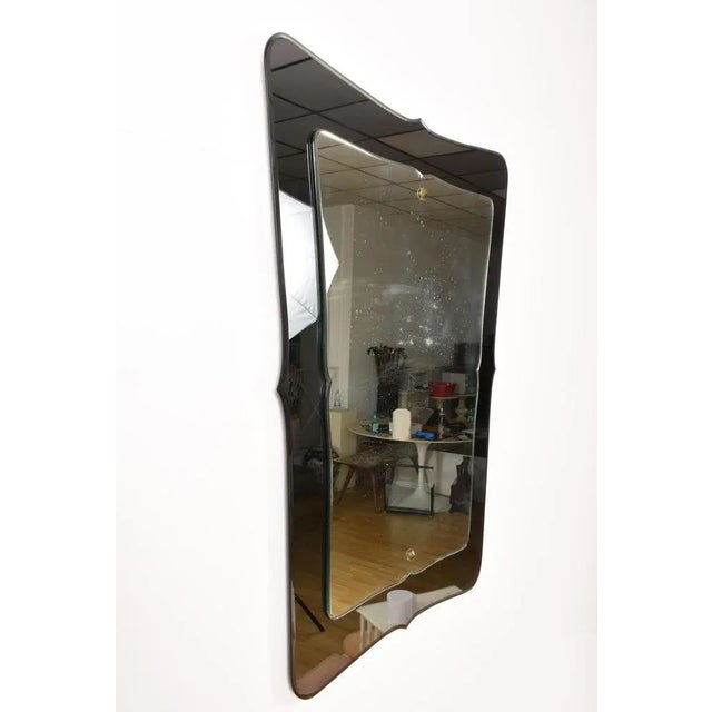 Mid-Century Italian Wall Mirror, 1950s For Sale - Image 6 of 14