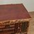 Antique English Bamboo Leather Top Faux Book Chest of Drawers For Sale - Image 13 of 18