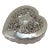 Antique American Victorian Sterling Silver & Hand Cut Crystal Heart Shape Trinket Box by Gorham For Sale