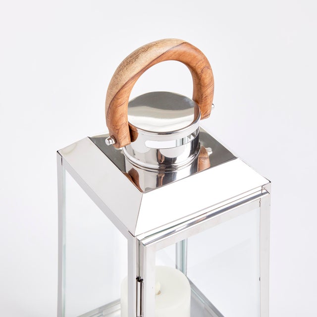 Modern Oceanside Outdoor Lantern Small For Sale - Image 3 of 7