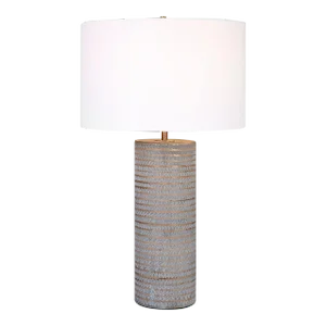 Monolith Gray Table Lamp