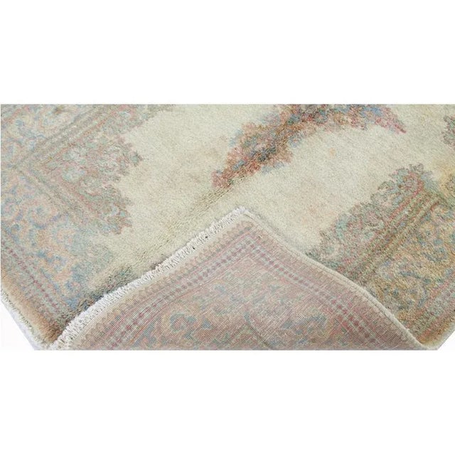 1960s Vintage Kerman Rug-3'1"x4'10" For Sale In Dallas - Image 6 of 8