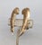 Napier Vintage Signed Napier Goldtone Feather Clip Earrings-2 Pieces For Sale - Image 4 of 8