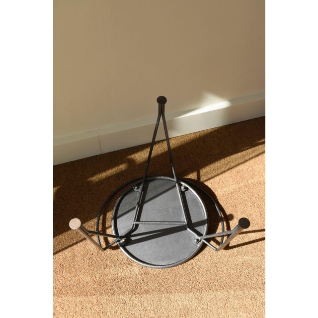 Model Silver Moon Stool by Pascal Mourgue, 1980s For Sale - Image 4 of 6