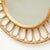 Mid-Century Modern French Rivera Mirror in Bamboo Rattan, 1960 For Sale - Image 6 of 17