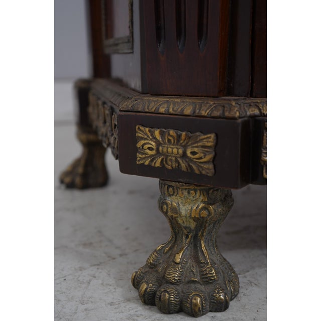 French Louis XVI Style Bronze Mounted Commode For Sale - Image 14 of 18