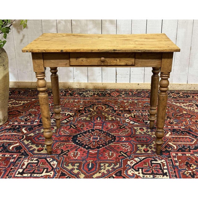 20th Century Desk in Poplar, Elm and Beech, 1920s For Sale - Image 10 of 10