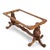 Antique Renaissance Revival Marquetry Walnut Oval Dining Table, Late 19th Century For Sale - Image 11 of 18