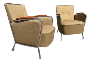 Set of Vintage Armchairs by József Peresztegi, 1960s