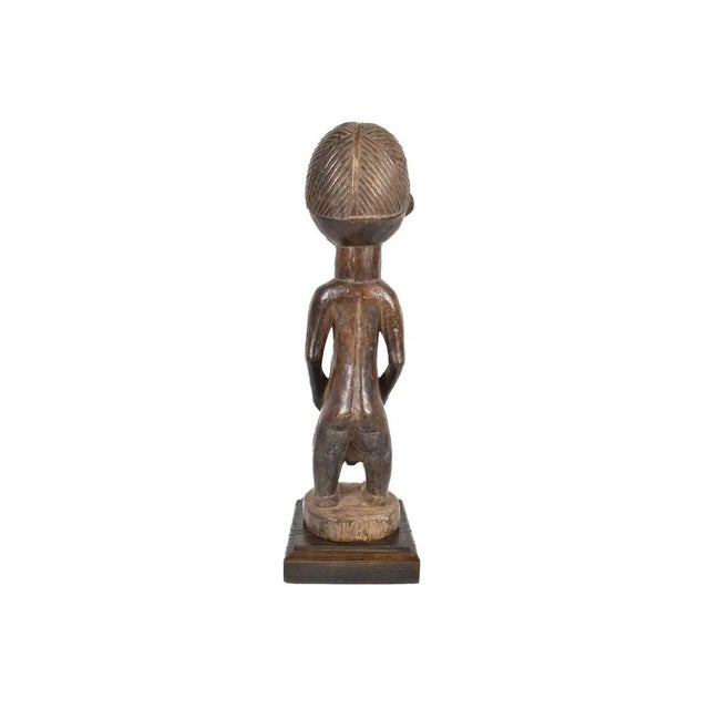 Early 20th Century Early 20th Century Tabwa Standing Figure on Custom Base For Sale - Image 5 of 6