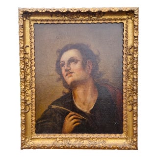 Saint John the Evangelist, 1670, Oil on Canvas, Framed For Sale