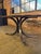 Brown Mid 20th Century Attributed to Florence Knoll Oval Emperador Marble Top Dining Table on Borsani Chrome Steel Base For Sale - Image 8 of 12