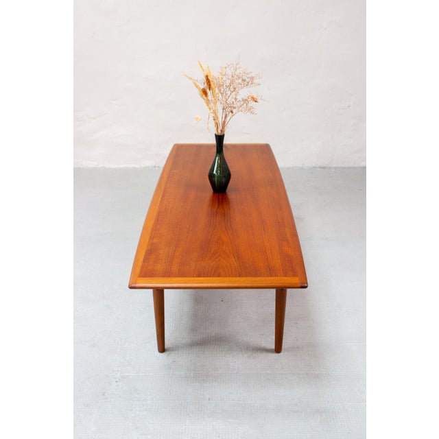 Mid-Century Danish Coffee Table in Teak by Grete Jalk for Glostrup, 1960s For Sale - Image 13 of 16