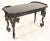 Ebony Anglo-Indian Gampel Stoll Elephant Table For Sale - Image 8 of 8