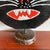 Antique Wood Folk Art Vintage Halloween Cat on Metal Base For Sale - Image 4 of 7