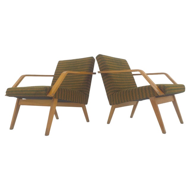 Set of Mid-Century Armchairs from TON, 1970s For Sale - Image 10 of 10