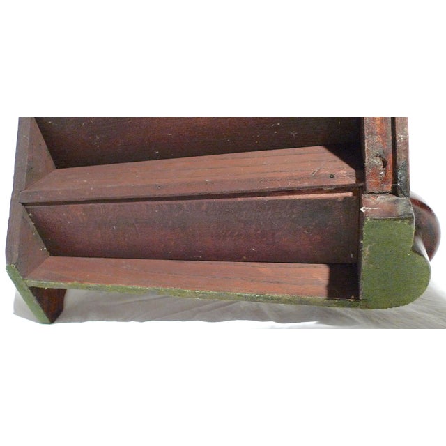 Early 20th Century Decorative Arts Rectilinear Single Turn Model Staircase For Sale - Image 12 of 13