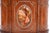 Antique French Marble Top Painted Cabinet, 1920s For Sale - Image 12 of 15