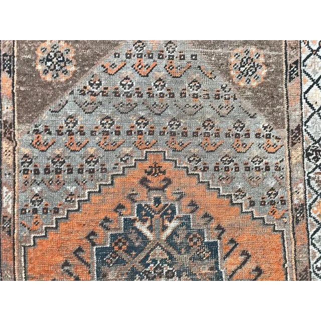 Vintage Wool Kurdish Rug For Sale - Image 4 of 10