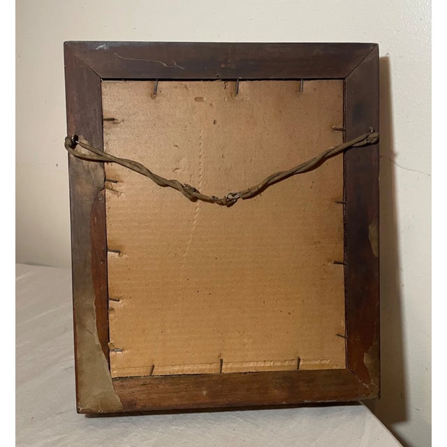 Antique 19th Century Original Dorothy Hammond Mason Man Realism Drawing Sketch For Sale - Image 13 of 13