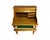 Vintage C .1970's Solid Oak Bradford Style Mini Roll-Top Desk For Sale - Image 10 of 11