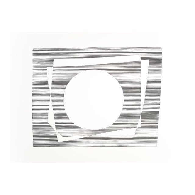 1970s Josef Albers "Formulation : Articulation" Portfolio I Folder 7, Right Side Print For Sale