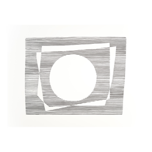 1970s Josef Albers "Formulation : Articulation" Portfolio I Folder 7, Right Side Print