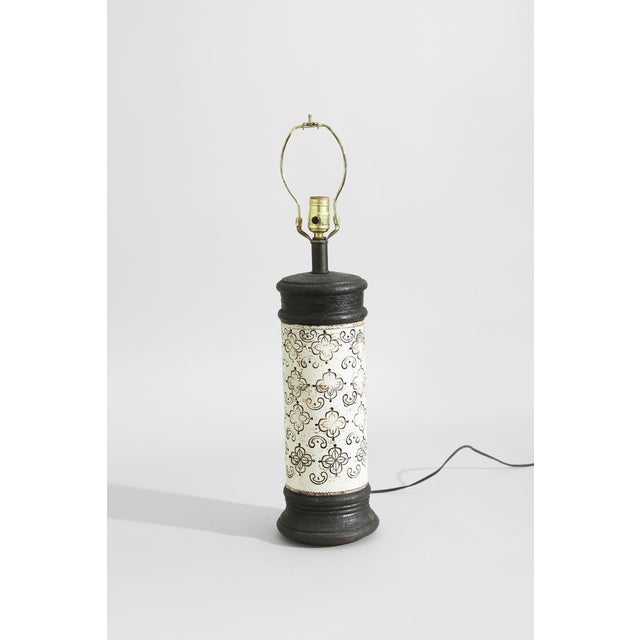 Mid 20th Century Aldo Bitossi Table Lamps, Pair For Sale - Image 4 of 5