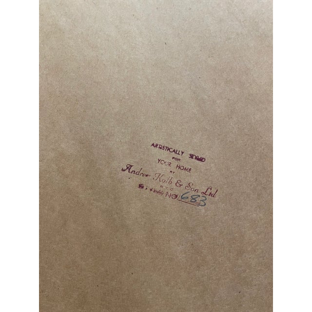 Metal Large Mid Century Hollywood Regency Andrew Kolb Gilt Framed Roman Column Prints For Sale - Image 7 of 11