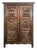 Carved Oak Wardrobe by Dudouyt For Sale