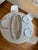 Metal 2020s Beatriz Ball "Garden" Banana Leaf Extra Extra Large Platter (39") For Sale - Image 7 of 10