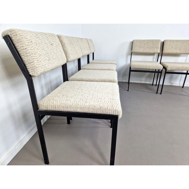 SM07 Chairs by Cees Braakman for Pastoe, 1960s, Set of 6 For Sale - Image 10 of 12