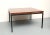 Wood Teak and Metal Square Coffee Table, 1960s For Sale - Image 7 of 8