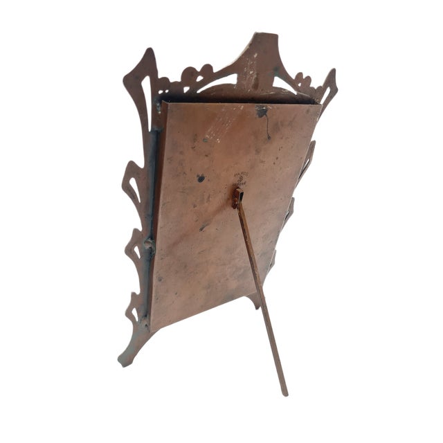 Art Nouveau Tin Frame, France, 1950s For Sale - Image 6 of 14