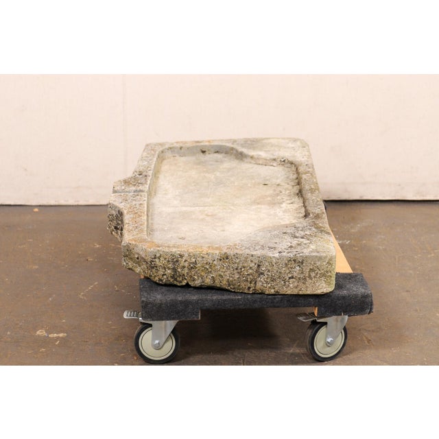 Rectangular Limestone Trough, 19th Century Spain For Sale In Atlanta - Image 6 of 12