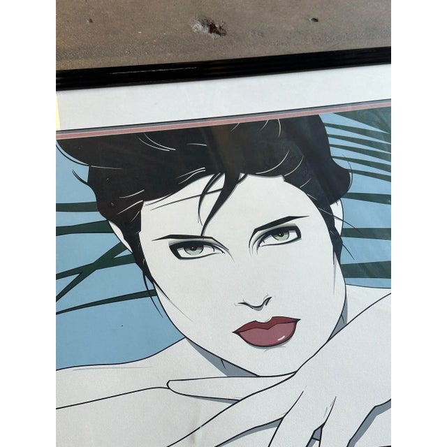 1980s Limited Edition Serigraph “Palm Spring Life” by Patrick Nagel For Sale - Image 5 of 10