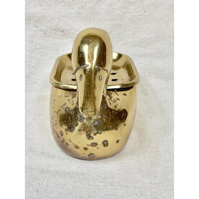 Vintage Brass Duck Soap Dish Chairish