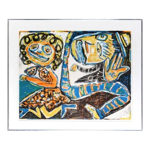 Dancing Faces, George McNeil